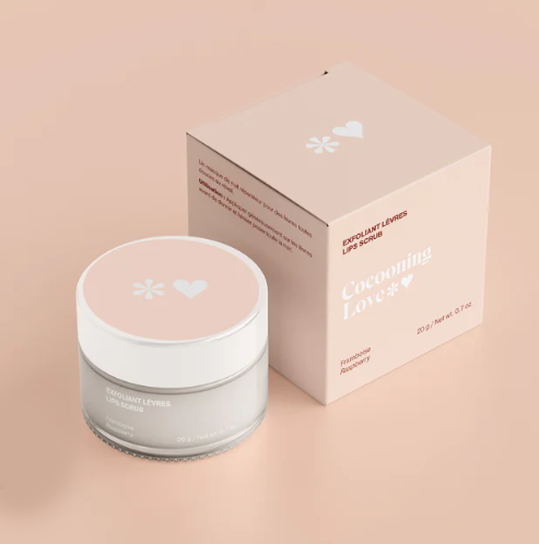 Exfoliant lèvres  - Framboise - Cocooning Love